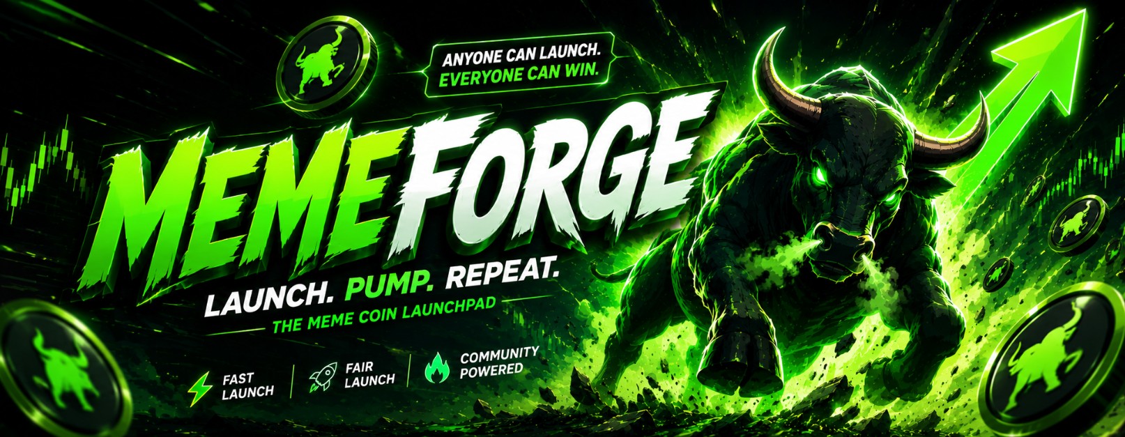 MemeForge — Launch. Pump. Repeat.
